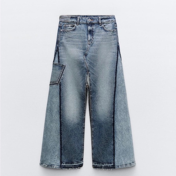 Zara Dresses & Skirts - New Zara Denim Skirt * Size: S